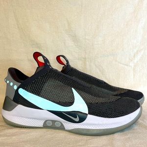 Nike adapt BB earl dark gray/white self lacing size 13